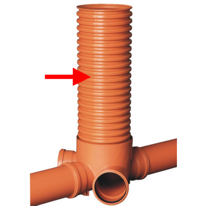 Profil Труба подъемная (для кинета) гофрированная d315х2000мм,