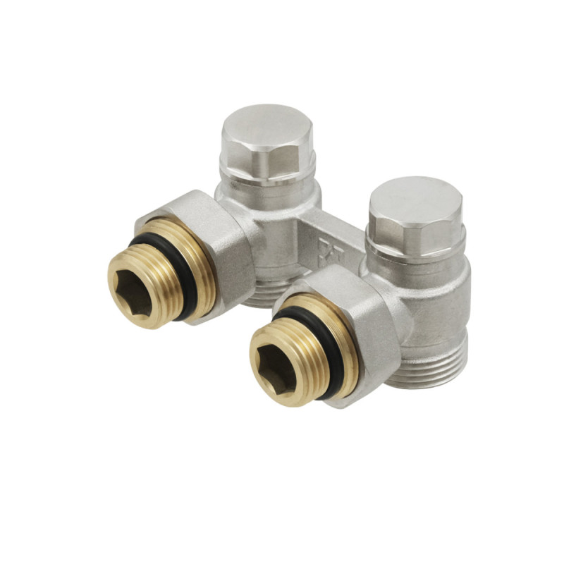 Raftec Узел нижнего подключения радиатора угловой 1/2"х3/4" HRKA11