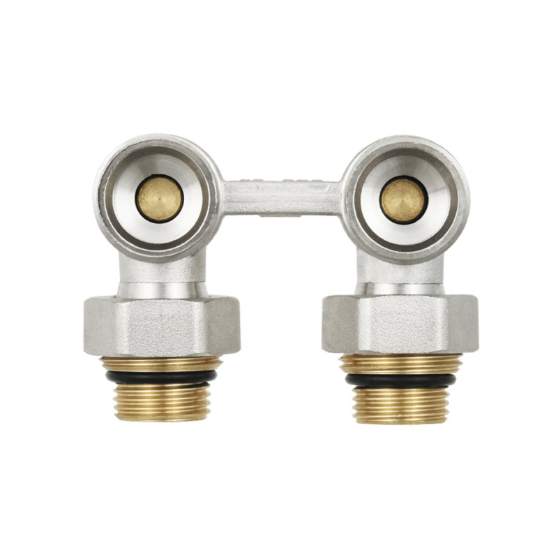 Raftec Узел нижнего подключения радиатора угловой 1/2"х3/4" HRKA11