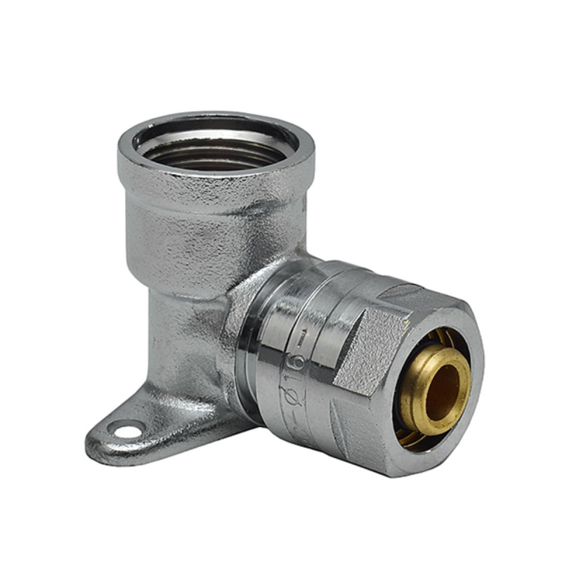 Raftec Колено ВВ 16x1/2" UVL-1601 с ушками