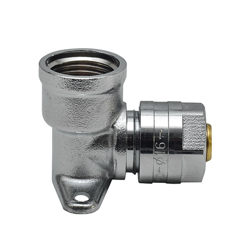 Raftec Колено ВВ 16x1/2" UVL-1601 с ушками