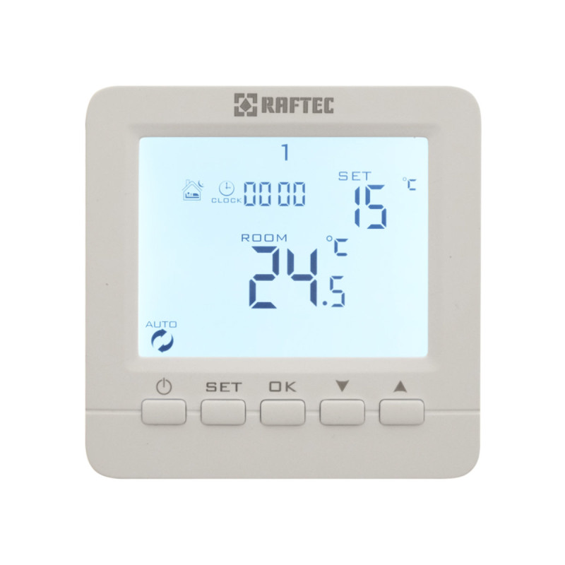 Raftec Цифровой терморегулятор для теплого пола R02B05