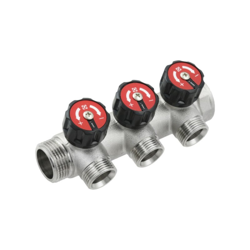 Raftec Коллектор 1"x3/4" 3 выхода KV03023