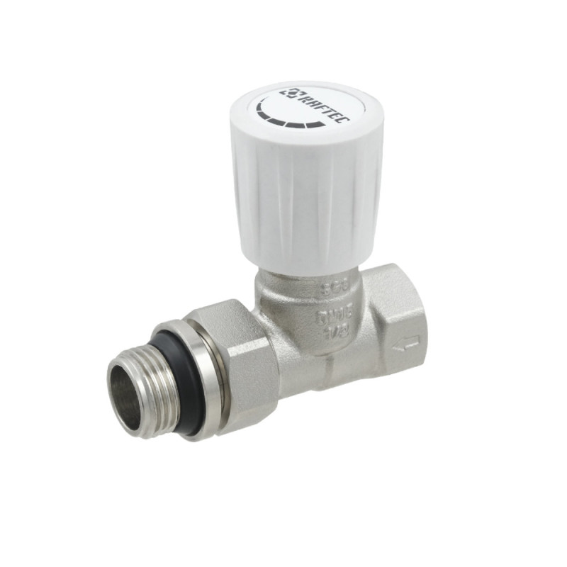 Raftec Клапан запорный прямой винтовой 1/2" x 1/2" (подача) (PVRK 11)