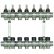Коллектор с расходомерами Raftec STEEL 1"х7 RC03-07