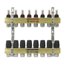 Коллектор с расходомерами Raftec GOLD 1"х8 LCR-1.8