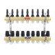 Коллектор с расходомерами Raftec GOLD 1"х9 LCR-1.9