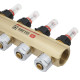 Коллектор с расходомерами Raftec GOLD 1"х9 LCR-1.9