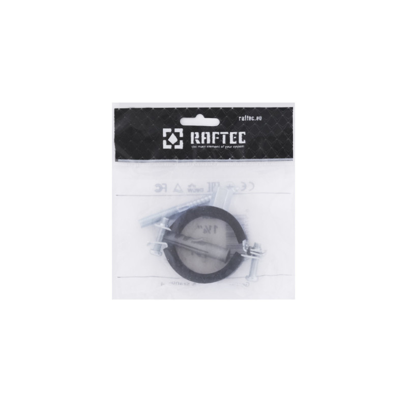 Raftec Хомут трубный ((гайка (М8+10)+шуруп) 1 1/4" (40-46) RHO-4046
