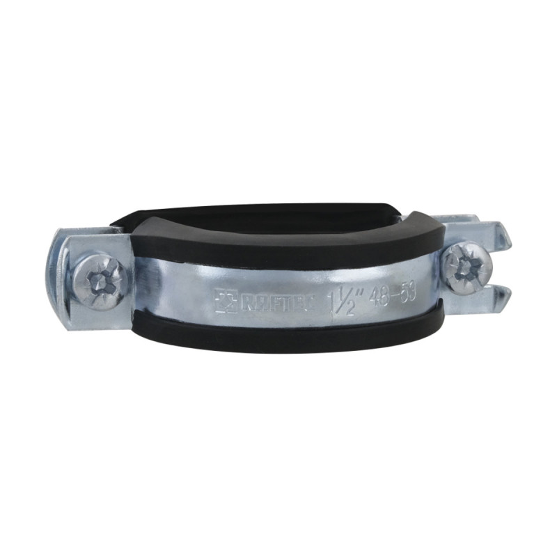 Raftec Хомут трубный (гайка (М8+10)+шуруп) 1 1/2" 48-53) RHO-4853