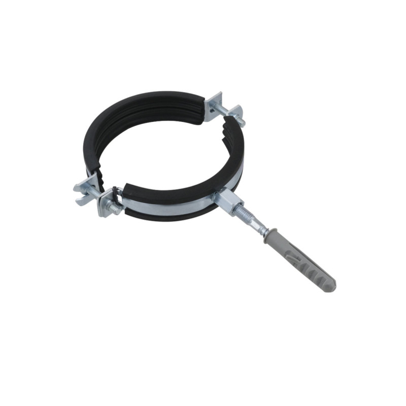 Raftec Хомут трубный (гайка (М8+10)+шуруп) 2 1/2" (74-80) RHO-7480