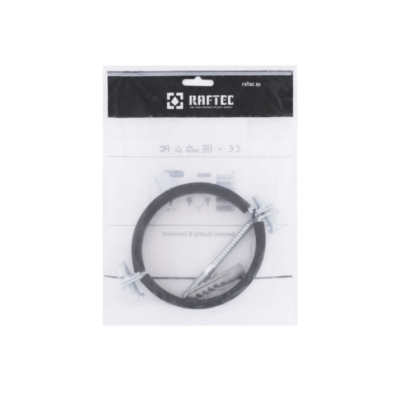 Raftec Хомут трубный (гайка (М8+10)+шуруп) 3 1/2" (101-106) RHO-101106