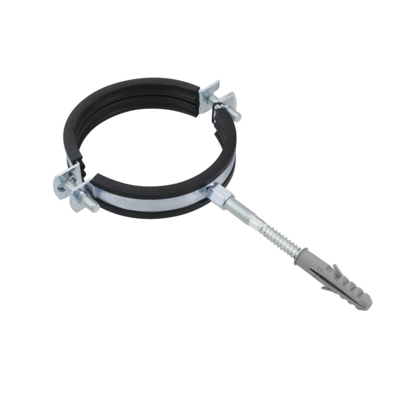 Raftec Хомут трубный (гайка (М8+10)+шуруп) 4" (108-114) RHO-108114