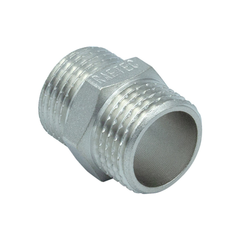 Raftec Ниппель 1x1/2" никель