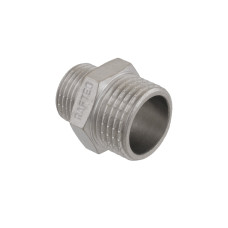 Raftec Ниппель 1/2x3/8" никель