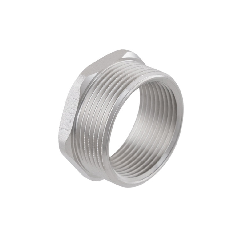 Raftec Футорка 1 1/2х1 1/4" хром