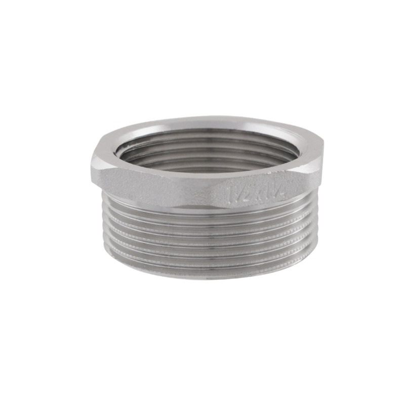 Raftec Футорка 1 1/2х1 1/4" хром