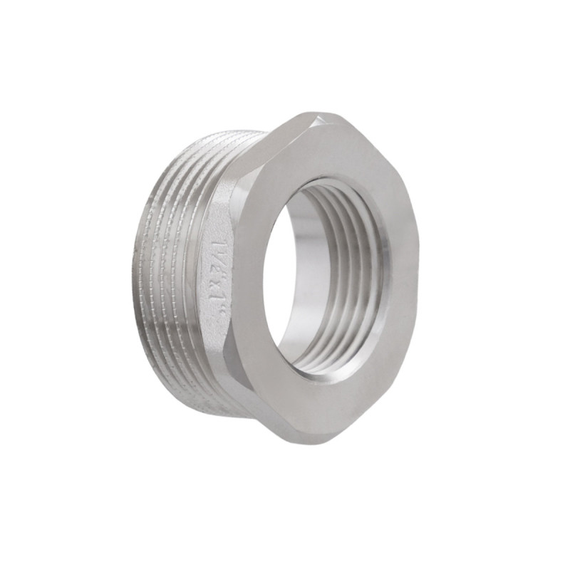 Raftec Футорка 1 1/2х1" никель