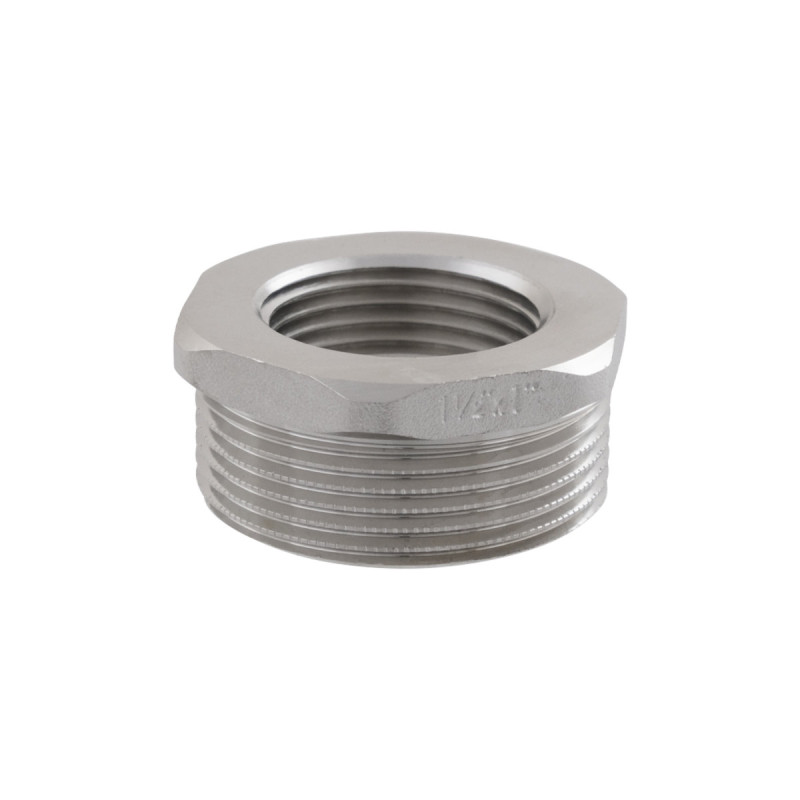 Raftec Футорка 1 1/2х1" никель