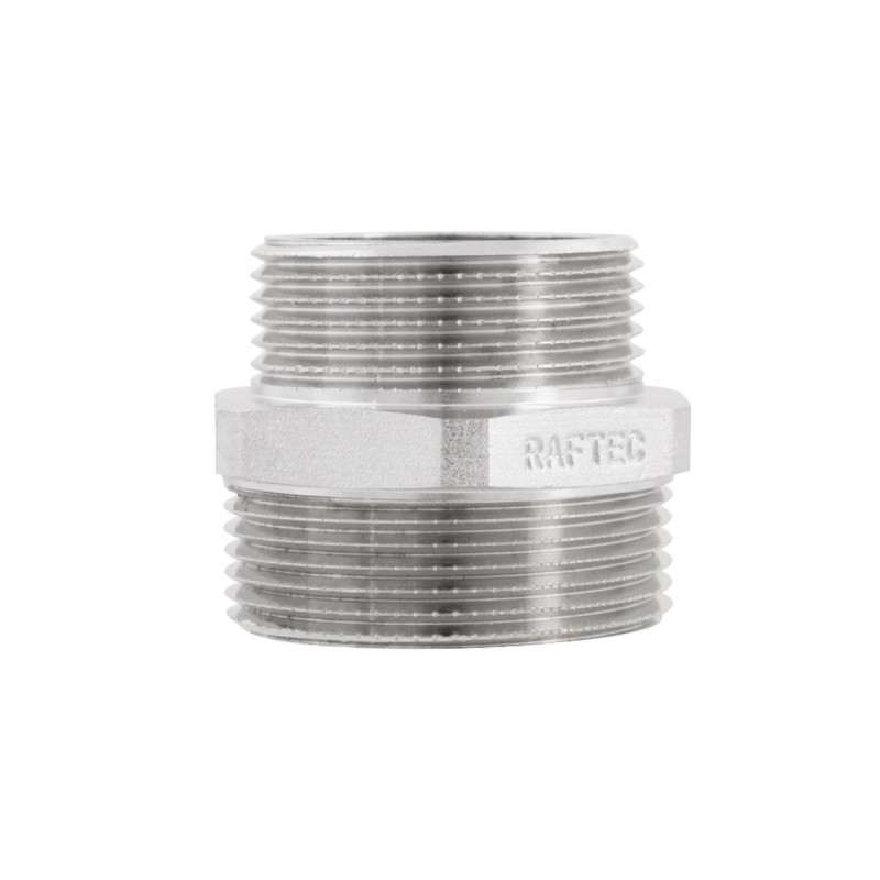 Raftec Ниппель 1 1/2x1 1/4" никель