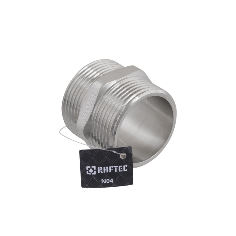 Raftec Ниппель 1 1/4" никель