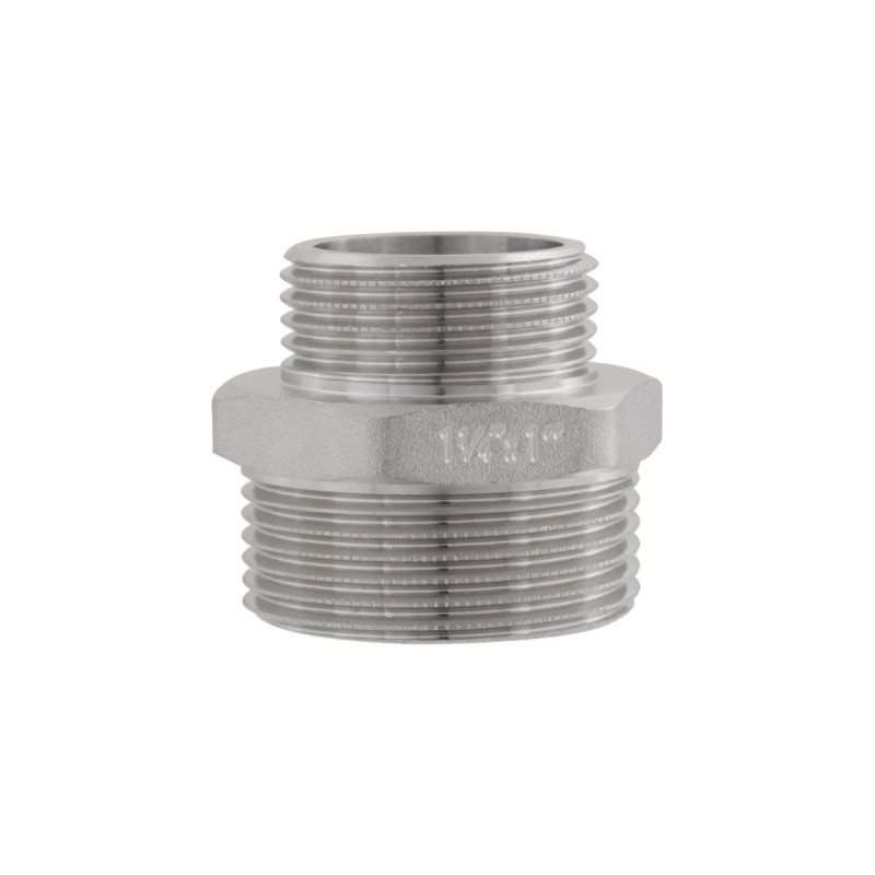 Raftec Ниппель 1 1/4x1" никель