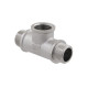 Raftec Тройник 1/2" НВН никель