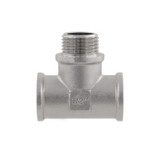 Raftec Тройник 1/2" ВНВ никель