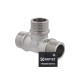 Raftec Тройник 1/2" ННН никель