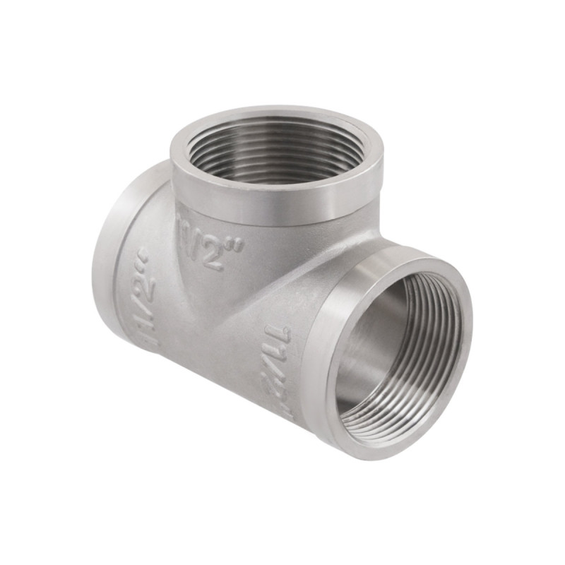 Raftec Тройник 1 1/2" ВВВ никель