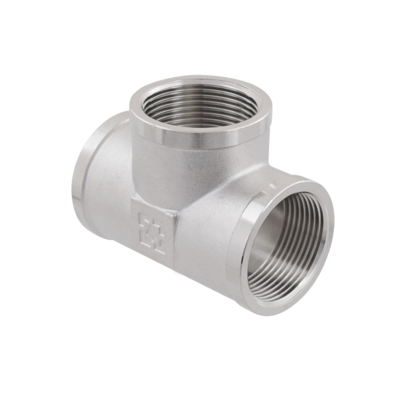 Raftec Тройник 1 1/4" ВВВ никель