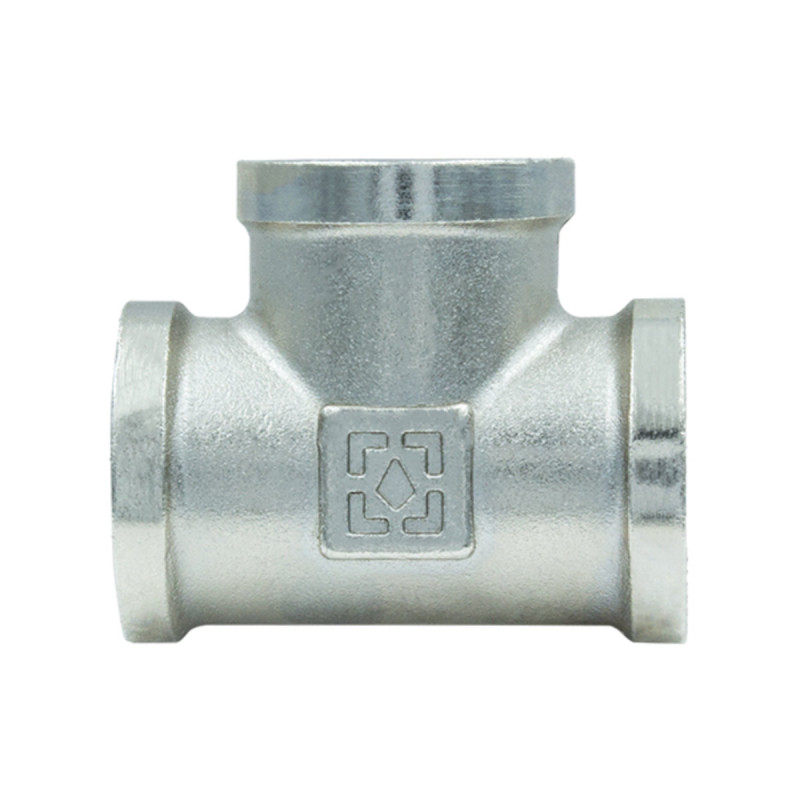 Raftec Тройник 1" ВВВ никель