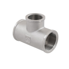 Raftec Тройник 1x3/4x1" ВВВ никель