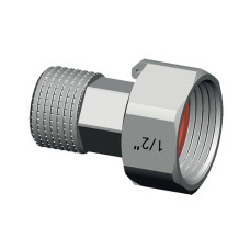 Raftec Полузгон с накидной гайкой для счетчика 3/4" пара HDV-2