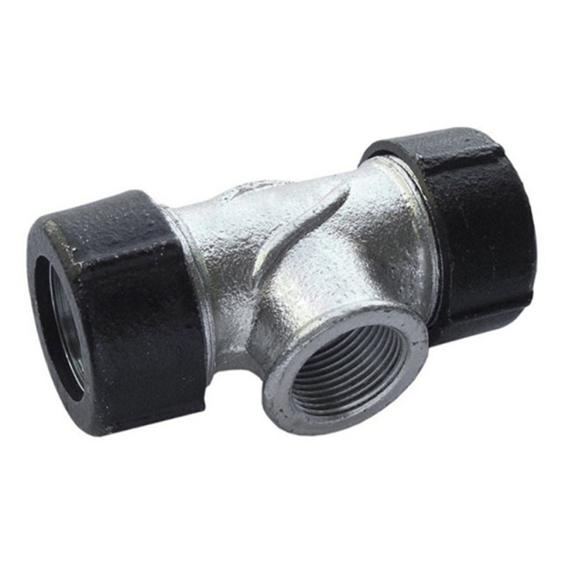 GEBO QUICK QT затискний трійник з різьбою DN32 40-42.9 x1 1/4" x40-42.9мм (17.195.04.04)