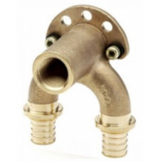 REHAU Коліно настінне проточне Rautitan RX+ 16/16-Rp 1/2 456270001