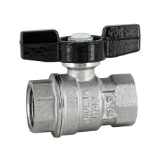 RIGAMONTI Кран шаровой Aurea PN28 1" вн.-вн., бабочка (1110.025)