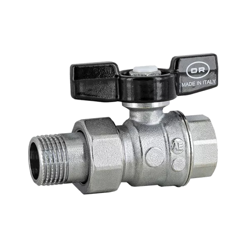 RIGAMONTI Шаровой кран с полуоборотом Aurea PN35 1/2", прямой (1120.015)