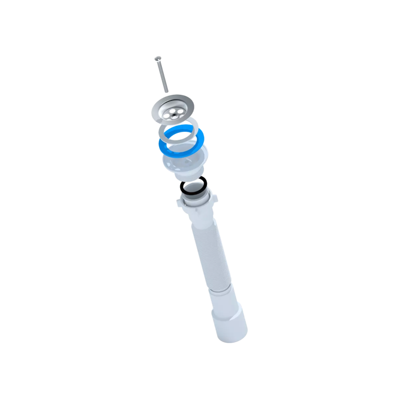 ANI-plast Сифон гофрований G106, 1 1/2" x 40/50 (396-806 мм)