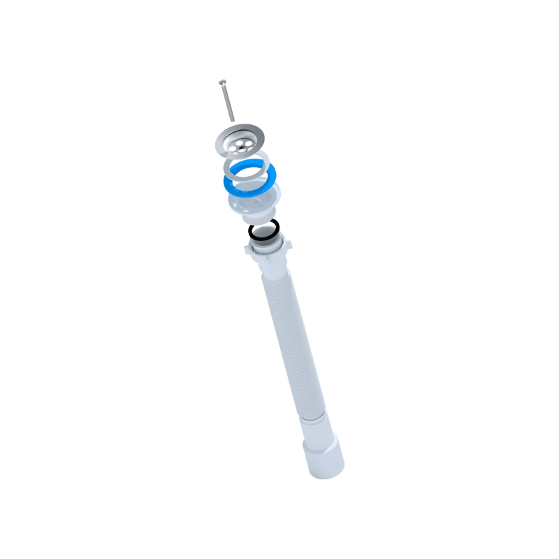 ANI-plast Сифон гофрований подовжений G116, 1 1/2" x 40/50 (571-1401 мм)