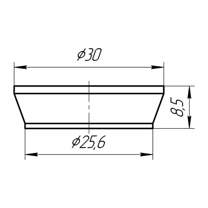 ANI-plast М025 Прокладка конічна 25 мм