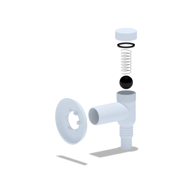 ANI-plast Сифон для пральної машини М500 сухий затвор