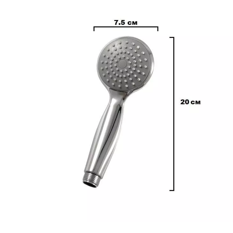 Frap Душова лійка F18, 1-режим, хром