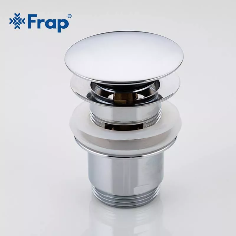 Frap Донний клапан F60, автомат, 1 1/4", хром