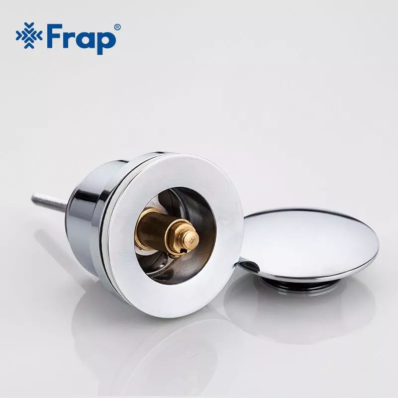 Frap Донний клапан F62, автомат, 1 1/4", хром