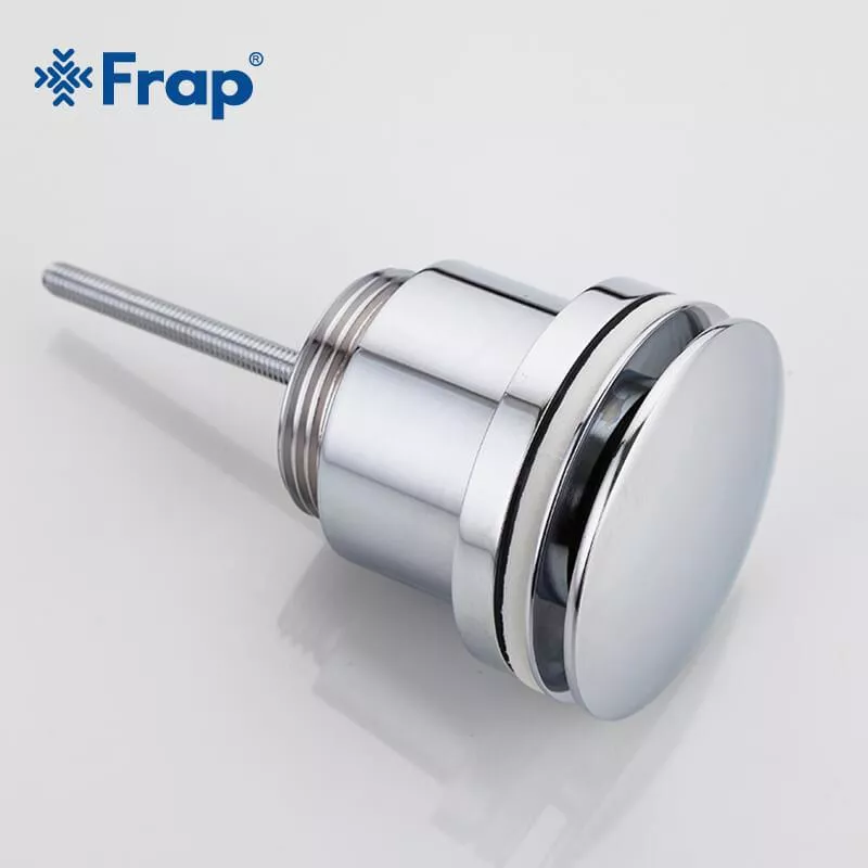 Frap Донний клапан F62, автомат, 1 1/4", хром