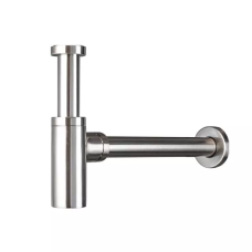 Frap Сифон для раковини F82 під донний клапан, латунь, хром