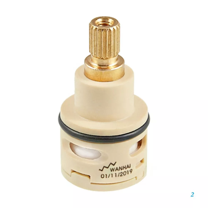 Frap Картридж F54-2 для душового перемикача, 22 мм, латунний шток