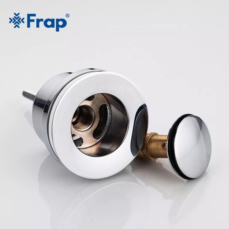 Frap Донний клапан F61, автомат, 1 1/4", хром