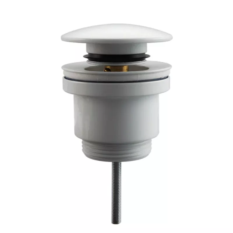 Frap Донний клапан F62-6, автомат, 1 1/4", білий